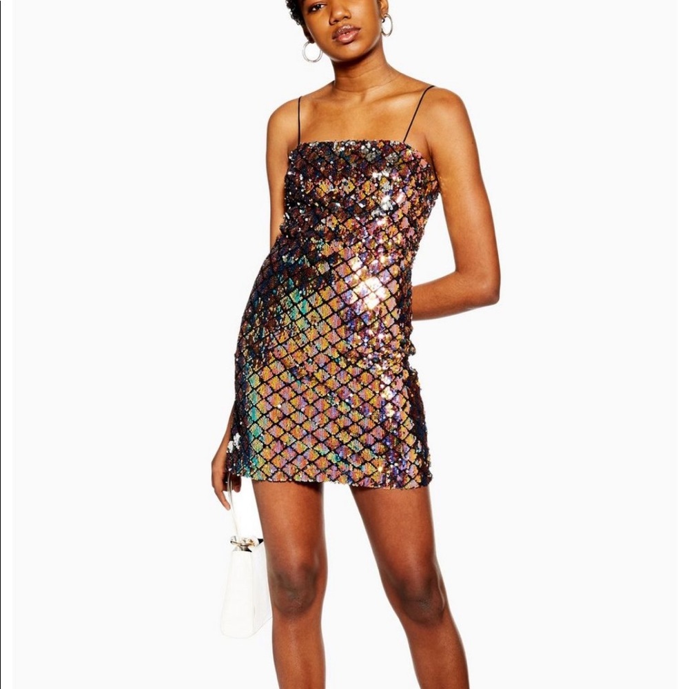 NYE Mermaid Sequin Dress